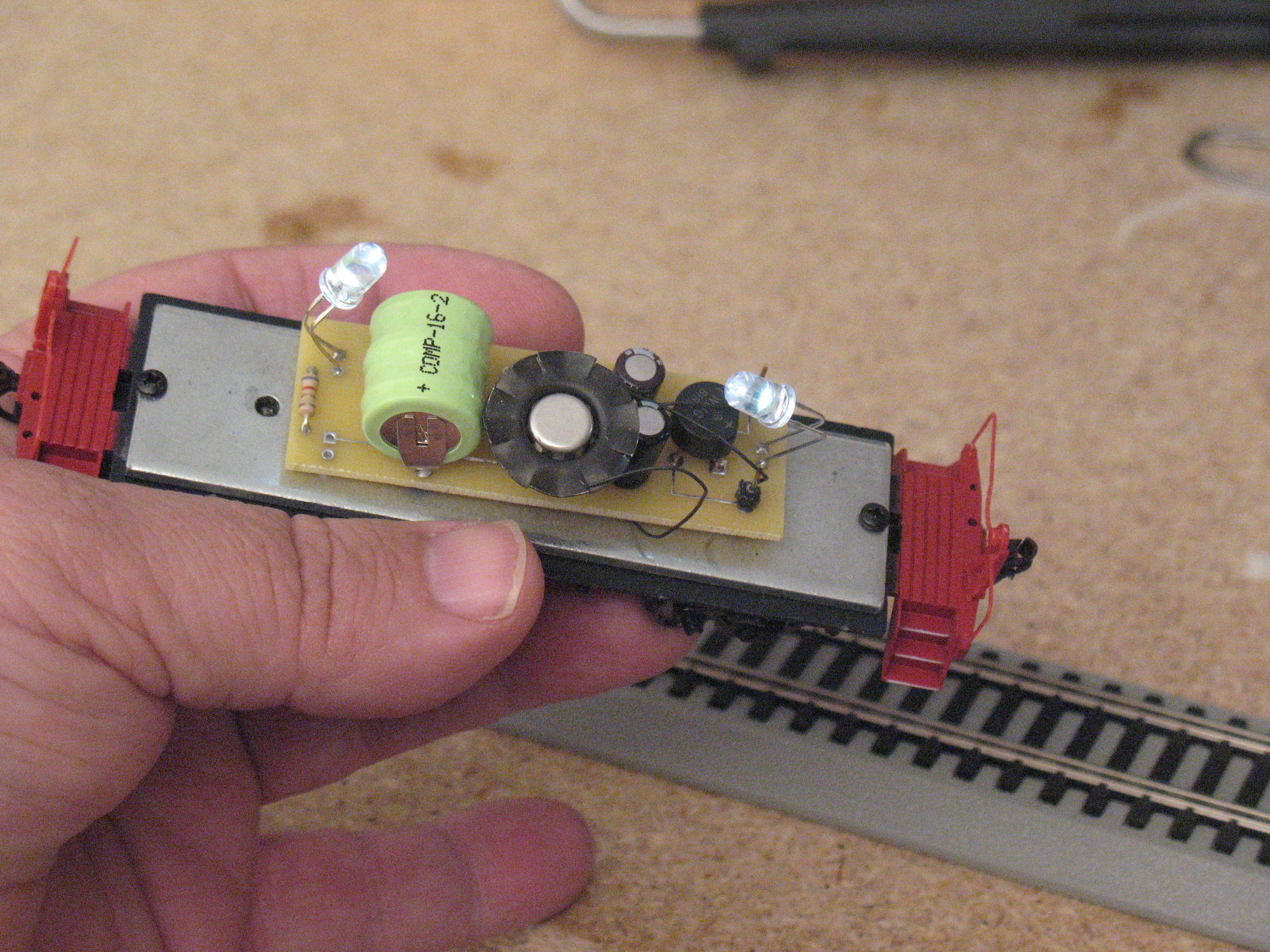 Illuminated Caboose 2